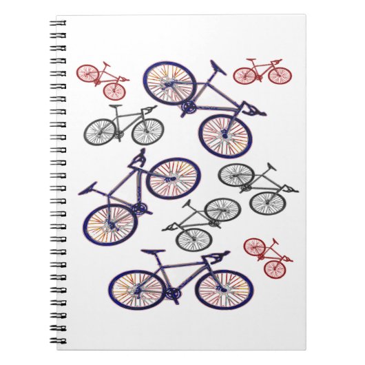 Carnet Conception d'impression de bicyclette (Devant)