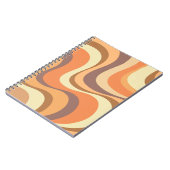 Carnet Conception d'ondes rétrogrades modernes multicolor (Côté gauche)