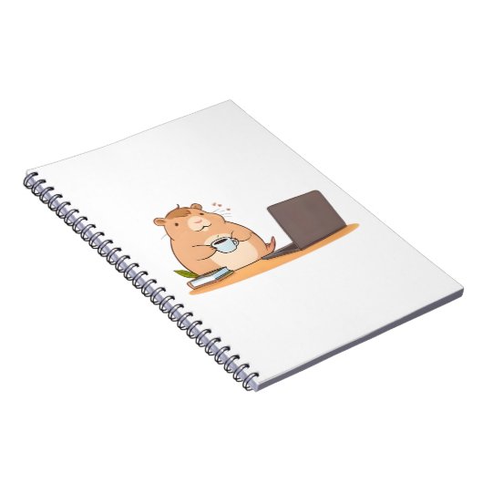 Carnet Conception d'ordinateur portable de codeur de capy (Côté Droit)
