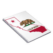 Carnet Conception du drapeau de Californie (Côté Droit)
