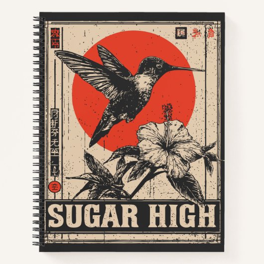 Carnet Conception du Festival Psychedelic Hummingbird Ret (Devant)