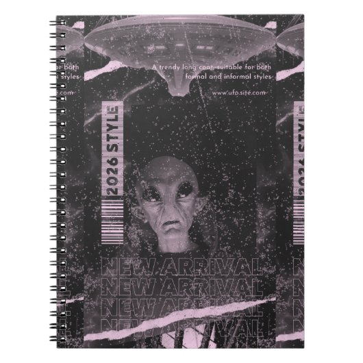 Carnet Conception d'UFO (Devant)