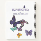 Carnet Conception d'un ordinateur portable inspiré (Dos)