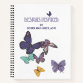 Carnet Conception d'un ordinateur portable inspiré (Devant)