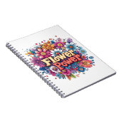 Carnet Conception dynamique de l'énergie des fleurs avec (Côté Droit)