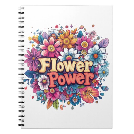 Carnet Conception dynamique de l'énergie des fleurs avec (Devant)