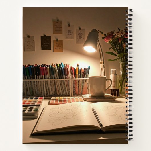 Carnet Conception dynamique de l'espace de travail créati (Dos)