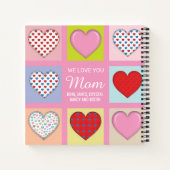 Carnet Conception élégante et chaleureuse pour la fête de (Dos)