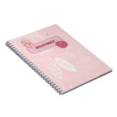 Carnet Conception esthétique d'anatomie rose pour étudian (Côté Droit)