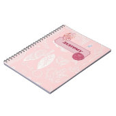 Carnet Conception esthétique d'anatomie rose pour étudian (Côté gauche)