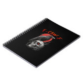 Carnet Conception esthétique drôle de corbeau F-Caw-F (Côté gauche)