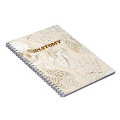 Carnet Conception esthétique médicale squelette anatomie  (Côté Droit)