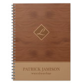 Carnet Conception Et Logo En Bois (Devant)