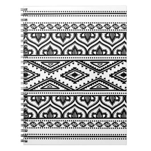 Carnet Conception ethnique de motif (Devant)