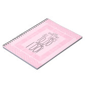 Carnet Conception ethnique Wedding planner personnalisé 2 (Côté gauche)