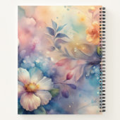 Carnet Conception florale à l'aquarelle (Dos)