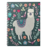 Carnet Conception florale de lama mignon (Devant)