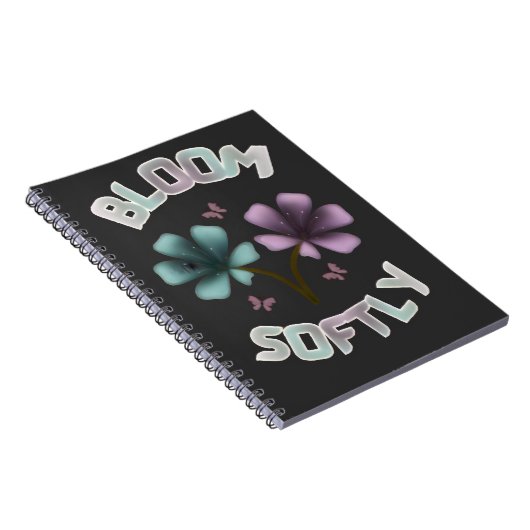 Carnet Conception florale de printemps Bloom Softly Paste (Côté Droit)