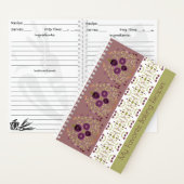 Carnet Conception florale élégante (À l'intérieur)