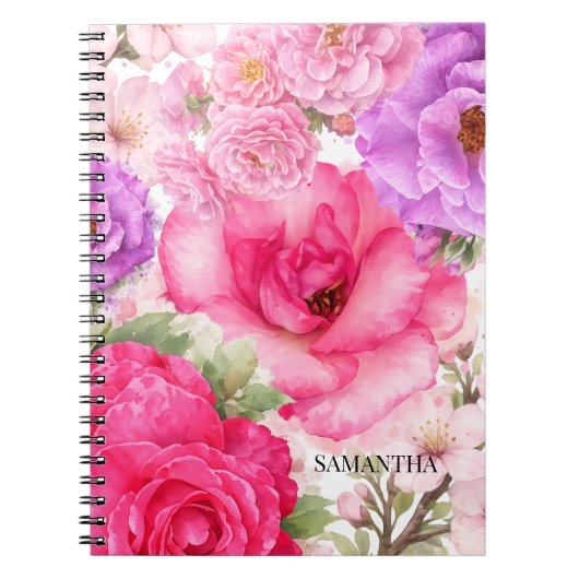 Carnet Conception Florale Personnalisée (Devant)