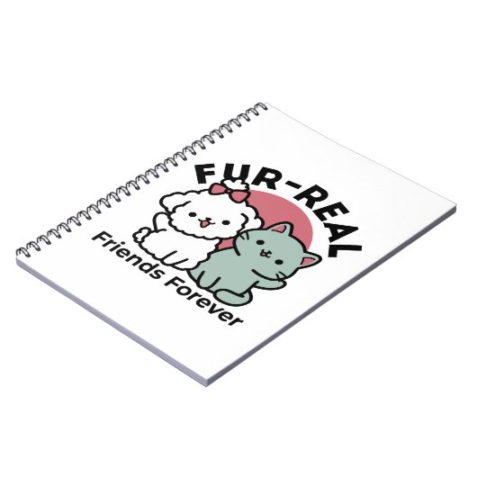 Carnet Conception "Fur-Real Friends Forever" (Côté gauche)