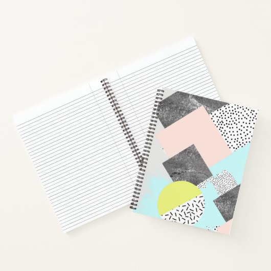Carnet Conception géométrique Abstraite Scandi (Intérieur)