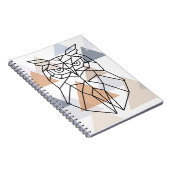 Carnet Conception géométrique de hibou (Côté Droit)