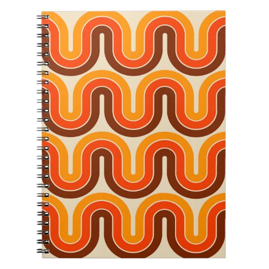Carnet Conception géométrique de style 70 (Devant)