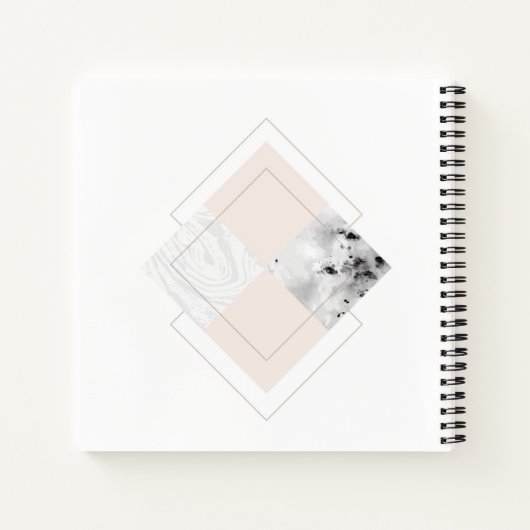 Carnet Conception géométrique du marbre (Dos)