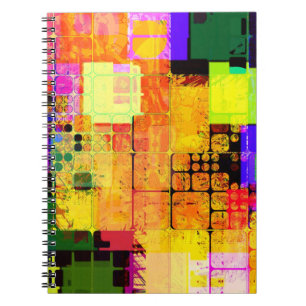 Carnet Conception géométrique et multicolore