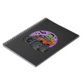 Carnet Conception graphique de camion monstre Frankenstei (Côté gauche)