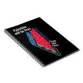 Carnet conception graphique de carte de pastèque de Pales (Côté Droit)