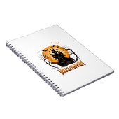 Carnet Conception graphique de lune de chauve-souris de m (Côté Droit)