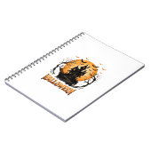 Carnet Conception graphique de lune de chauve-souris de m (Côté gauche)