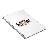 Carnet Conception graphique de maman vache mignonne arc_1 (Côté Droit)