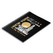 Carnet Conception graphique de voyage de la skyline de Ne (Côté gauche)