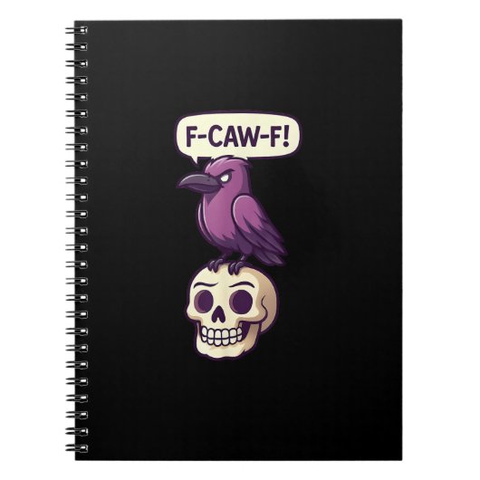 Carnet Conception graphique d'humour d'Halloween crâne de (Devant)