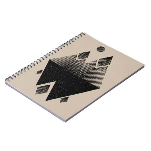 Carnet Conception inspirée scandinave de triangle (Côté gauche)