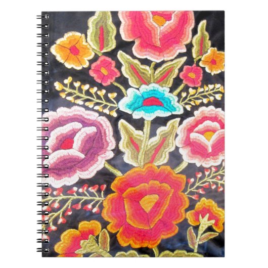 Carnet Conception mexicaine de broderie (Devant)
