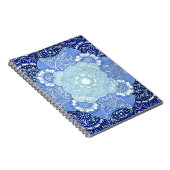 Carnet Conception modifiée la tonalité bleue de sérénité (Côté Droit)