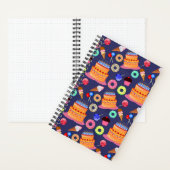 Carnet Conception Motif de pâtisserie de gâteaux d'annive (À l'intérieur)