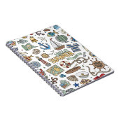 Carnet Conception nautique sur arrière - plan blanc (Côté Droit)