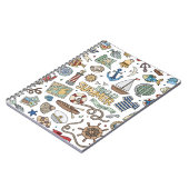 Carnet Conception nautique sur arrière - plan blanc (Côté gauche)