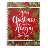 Carnet Conception Noël Et Nouvel An (Devant)