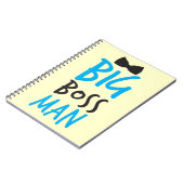 Carnet Conception NP d'homme de patron (Côté gauche)