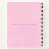 Carnet Conception Panda Adorable & Amis (Dos)