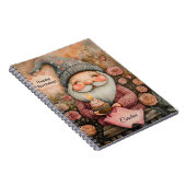 Carnet Conception personnalisable Gnome Anniversaire (Côté Droit)