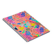 Carnet Conception personnalisée de renouveau rétro Memphi (Côté Droit)