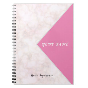 Carnet Conception Populaire Marbre Blanc