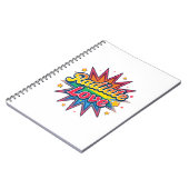 Carnet Conception Rétro "Rayonner l'Amour" - Vibrations P (Côté gauche)
